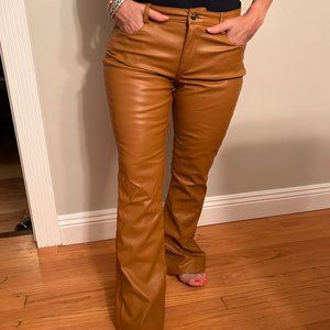 Brown Leather Pants